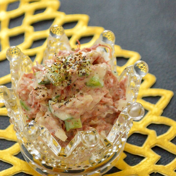 お家バル お酒にぴったり コンビーフのおつまみ レシピ 作り方 By まめもにお 楽天レシピ